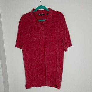 Travis Mathew Red Polo Shirt